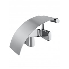 Держатель для туалетной бумаги с крышкой WONZON & WOGHAND LOTTE, Хром (WW-8326)