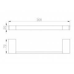 Кольцо для полотенец WONZON & WOGHAND, Хром (WW-9513)