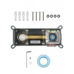 Смеситель для раковины встраиваемый WONZON & WOGHAND FRAME, Хром (WW-88869010-CR)