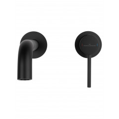 Смеситель для раковины встраиваемый WONZON & WOGHAND STICK, Черный матовый (WW-88869017-MB)