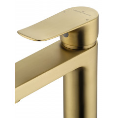 Смеситель для раковины WONZON & WOGHAND Blend, Брашированное золото (WW-A40222-BG)