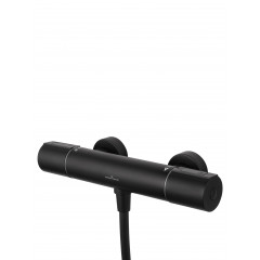 Смеситель для душа с термостатом WONZON & WOGHAND INN 2, Черный матовый (WW-A2006-A-MB)