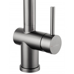 Смеситель для кухни с гибким изливом WONZON & WOGHAND, Темный графит (WW-88438003-BGM)