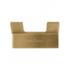 Двойной крючок для ванной WONZON & WOGHAND LOTTE, Брашированное золото (WW-8325-BG)