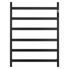 Полотенцесушитель электрический WONZON & WOGHAND ESSEN, Черный матовый (WW-A405-MB)