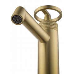 Смеситель для раковины WONZON & WOGHAND, Брашированное золото (WW-H1065-BG)