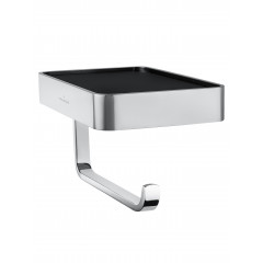 Держатель для туалетной бумаги с полкой WONZON & WOGHAND LOTTE, Хром (WW-8336)