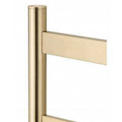 Полотенцесушитель электрический напольный WONZON & WOGHAND ESSEN, Брашированное золото (WW-A406-BG)