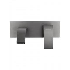 Смеситель для раковины встраиваемый WONZON & WOGHAND FIT, Темный графит (WW-88869009-BGM)