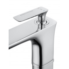 Смеситель для раковины высокий WONZON & WOGHAND SHARK, Хром (WW-48B1104-CR)