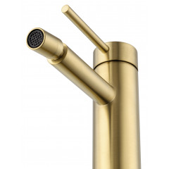 Смеситель для биде WONZON & WOGHAND STICK, Брашированное золото (WW-88339017-BG)