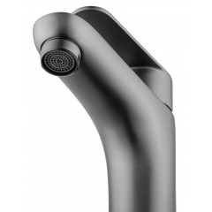 Смеситель для раковины WONZON & WOGHAND ALFA, Темный графит (WW-A40202-BGG)