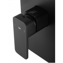 Смеситель для душа встраиваемый WONZON & WOGHAND ARNIE, Черный матовый (WW-694700-2-MB)