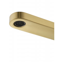 Смеситель для ванны напольного монтажа WONZON & WOGHAND STICK, Брашированное золото (WW-88649901- BG)