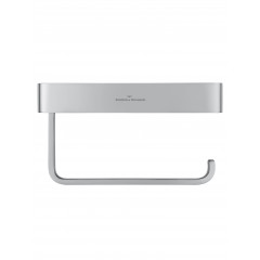 Держатель для туалетной бумаги с полкой WONZON & WOGHAND LOTTE, Хром (WW-8336)