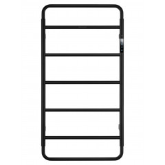 Полотенцесушитель электрический WONZON & WOGHAND WISMAR, Черный (WW-AL202-MB)