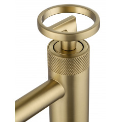 Смеситель для раковины WONZON & WOGHAND, Брашированное золото (WW-H1065-BG)