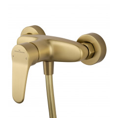 Смеситель для душа WONZON & WOGHAND ALFA, Брашированное золото (WW-AE3102-BG)