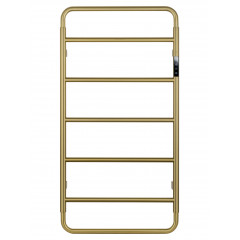 Полотенцесушитель электрический WONZON & WOGHAND WISMAR, Брашированное золото (WW-AL202-BG)