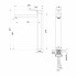 Смеситель для раковины высокий WONZON & WOGHAND FRAME, Хром (WW-88239010-CR)
