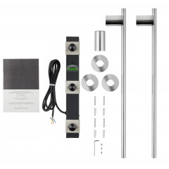 Полотенцесушитель электрический встраиваемый WONZON & WOGHAND DORTMUND, Хром (WW-A362-CR)