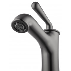 Смеситель для раковины WONZON & WOGHAND STEAM, Темный графит (WW-88139008-BGM)