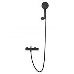Смеситель для ванны с душем WONZON & WOGHAND STICK, Черный матовый (WW-88639017-MB)