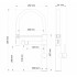Смеситель для кухни с гибким изливом и подключением фильтра WONZON & WOGHAND, Брашированный никель (WW-88458007-BN)