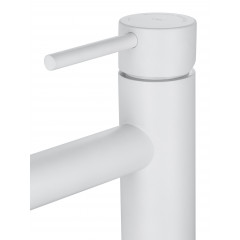 Смеситель для раковины высокий WONZON & WOGHAND, Белый матовый (WW-H1064-MW)