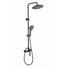 Душевая система WONZON & WOGHAND, Черный матовый (WW-B3200-MB)