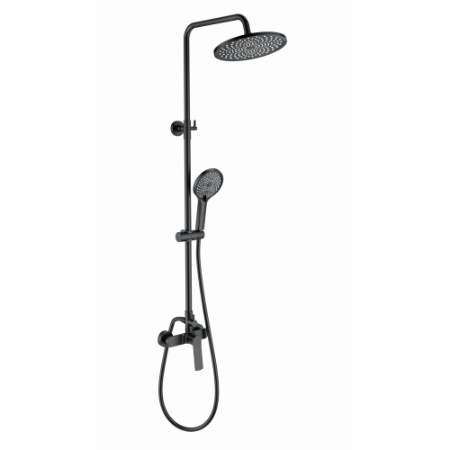 Душевая система WONZON & WOGHAND, Черный матовый (WW-B3200-MB)