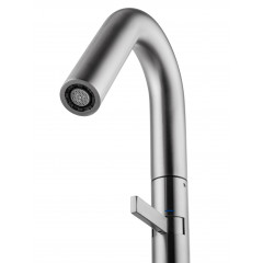 Смеситель для раковины высокий WONZON & WOGHAND, Брашированный никель (WW-6068-BS)