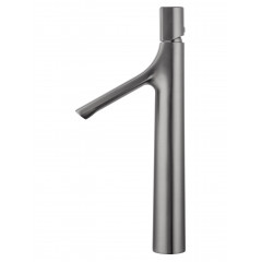 Смеситель для раковины высокий WONZON & WOGHAND The ONE, Темный графит (WW-H1011-BGG)