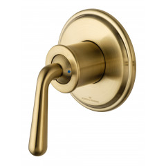 Смеситель с гигиеническим душем встраиваемый WONZON & WOGHAND STEAM, Брашированное золото (WW-88849008-BG)