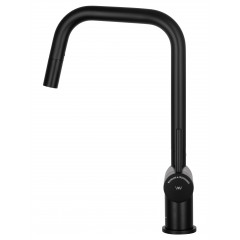 Смеситель для кухни с выдвижным изливом WONZON & WOGHAND, Черный матовый (WW-6018-MB)