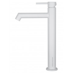 Смеситель для раковины высокий WONZON & WOGHAND, Белый матовый (WW-H1064-MW)