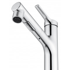 Смеситель для раковины с выдвижным изливом WONZON & WOGHAND, Хром (WW-A40862-CR)