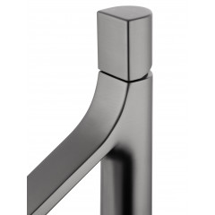 Смеситель для раковины высокий WONZON & WOGHAND The ONE, Темный графит (WW-H1011-BGG)