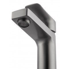 Смеситель для раковины WONZON & WOGHAND Blend, Темный графит (WW-A40222-BGG)