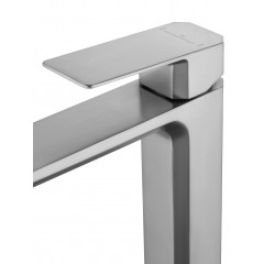 Смеситель для раковины высокий WONZON & WOGHAND DIAMOND, Брашированный никель (WW-88239011-BN)