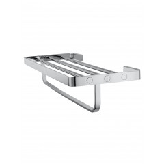 Полотенцедержатель с полкой WONZON & WOGHAND LOTTE, Хром (WW-8381A)