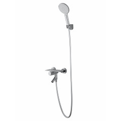 Смеситель для ванны с душем WONZON & WOGHAND CLICK, Хром (WW-FE05L221-CR)