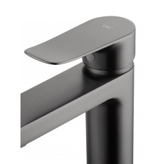 Смеситель для раковины WONZON & WOGHAND Blend, Темный графит (WW-A40222-BGG)