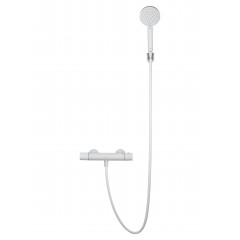 Смеситель для душа с термостатом WONZON & WOGHAND INN 6, Белый матовый (WW-B2029-A-MW)