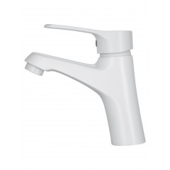 Смеситель для раковины WONZON & WOGHAND, Белый матовый (WW-A40212-MW)