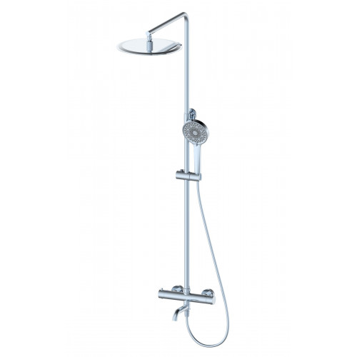 Душевая система с термостатом WONZON & WOGHAND STICK, Хром (WW-88739903-CR)