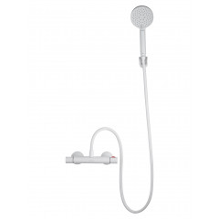 Смеситель для душа с термостатом WONZON & WOGHAND INN 5, Белый матовый (WW-B1005-A-MW)