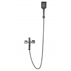 Смеситель для ванны WONZON & WOGHAND FLEX, Темный графит (WW-639906-BGM)