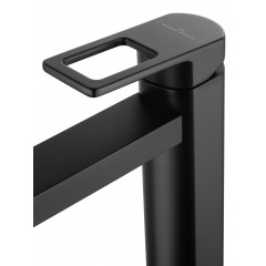 Смеситель для раковины высокий WONZON & WOGHAND FRAME, Черный матовый (WW-88239010-MB)