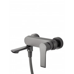 Смеситель для ванны с душем WONZON & WOGHAND BRILLIANT, Темный графит (WW-88037079-BGM)